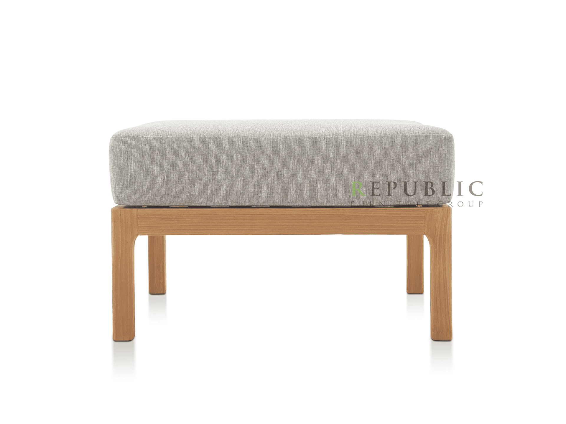 Teak Outdoor Ottoman Geya