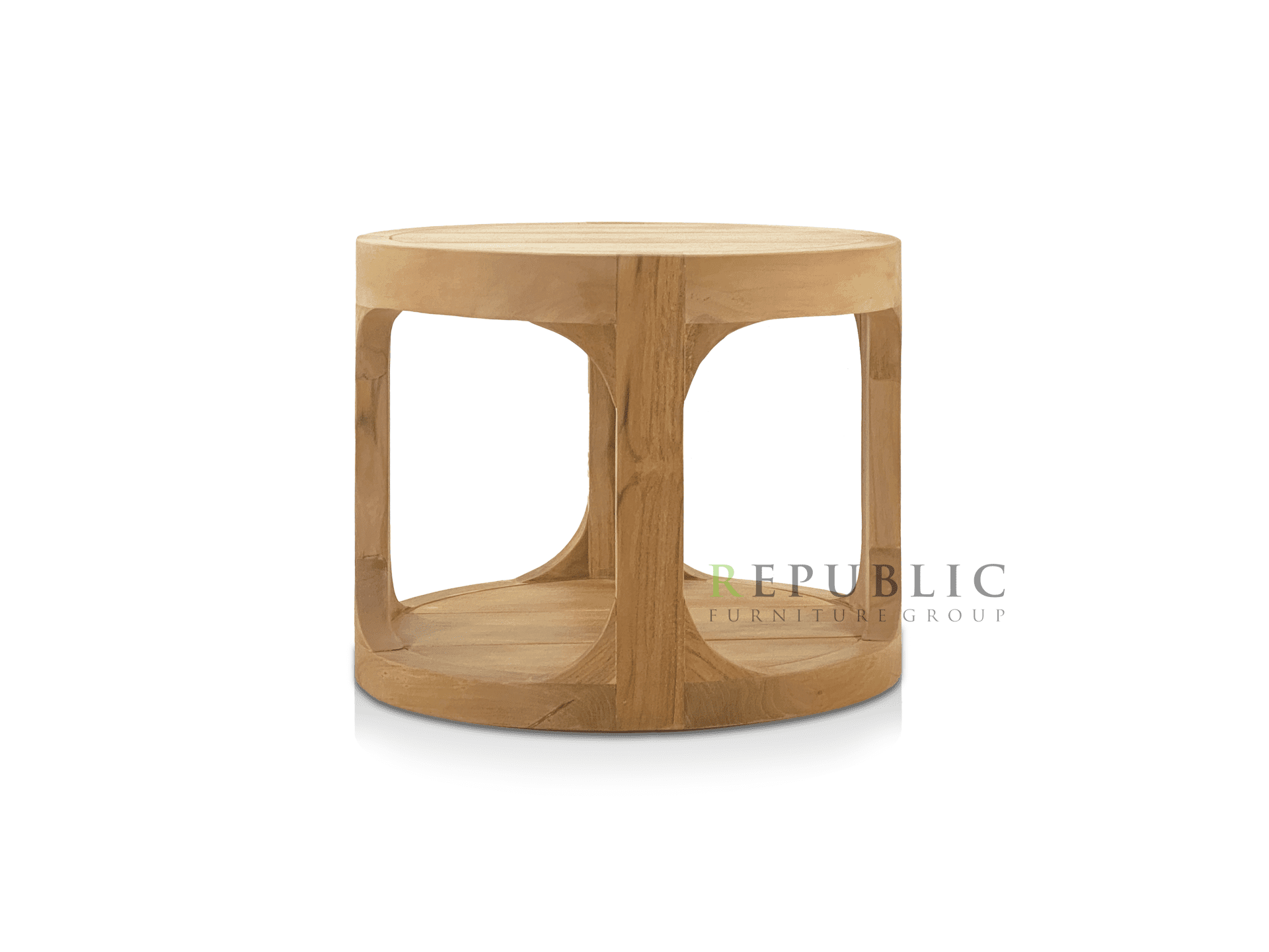 Teak Outdoor Round Side Table Dakara