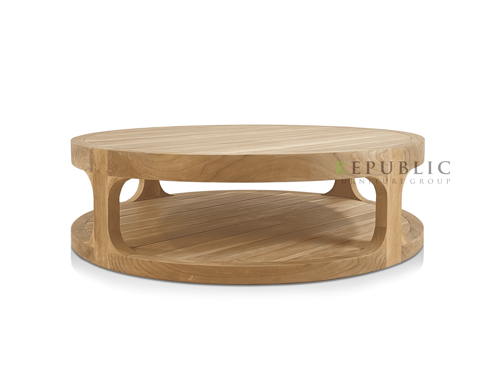 Teak Outdoor Round Coffee Table Dakara