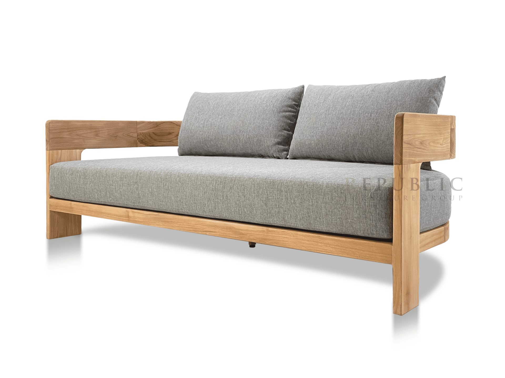 outdoor sofa teak