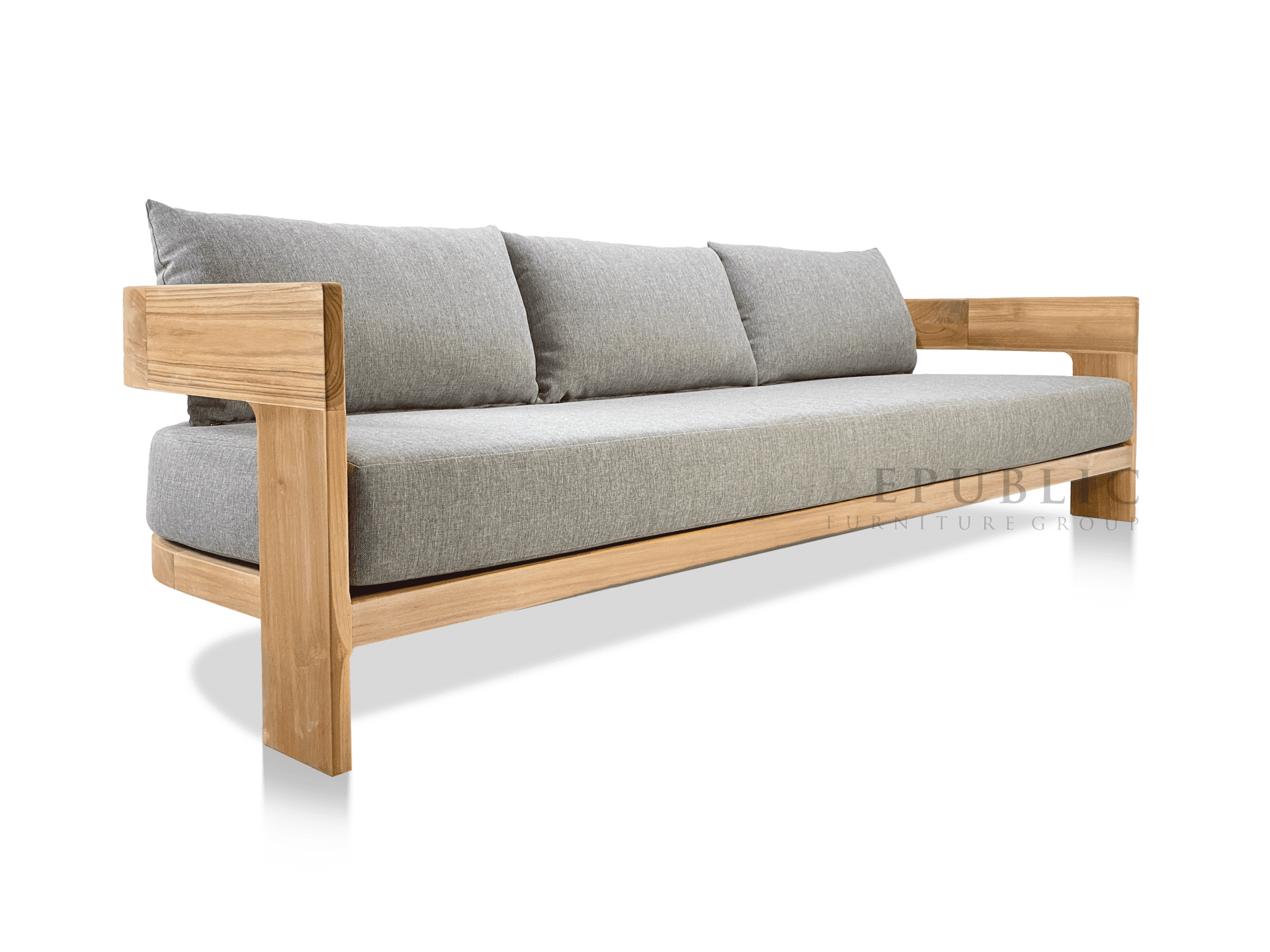 outdoor sofa teak