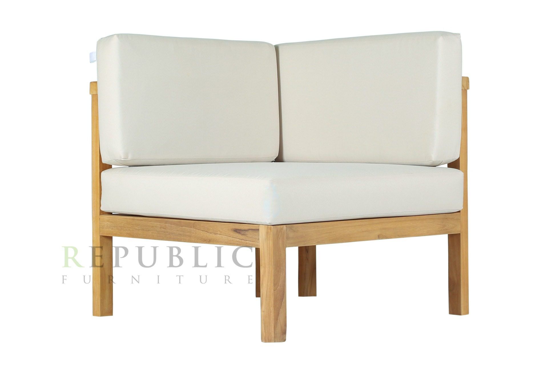 Teak Outdoor Corner Deep Seater Sofa Vista