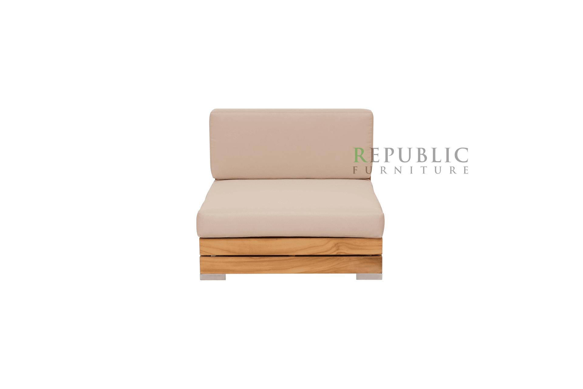 Teak Outdoor Center Deep Seating Korsika
