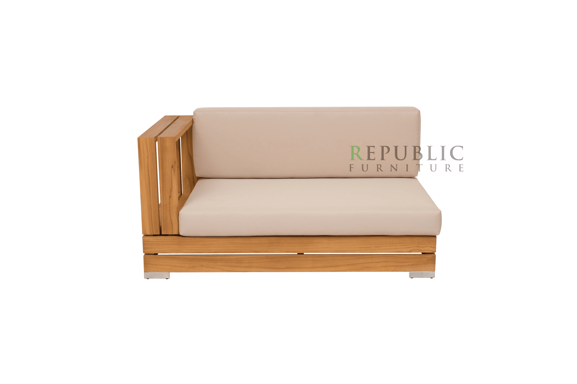 Teak Outdoor Right Deep Seating Korsika