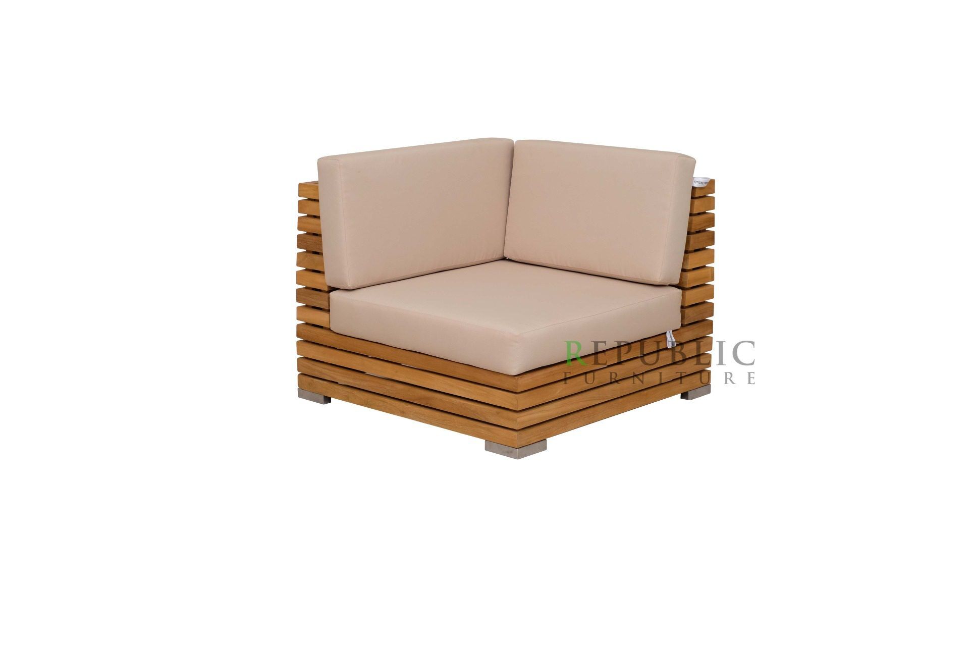 Teak Outdoor Corner Deep Seating Picardi