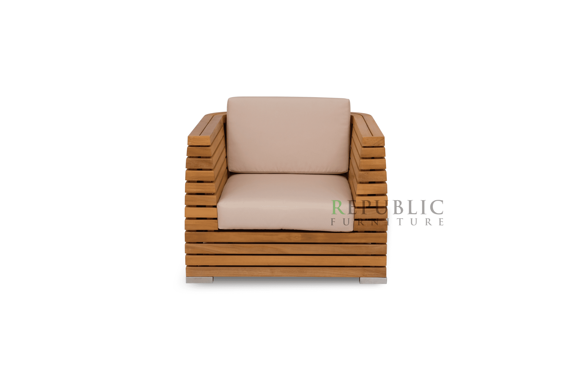 Teak Outdoor Single Deep Seating Picardi