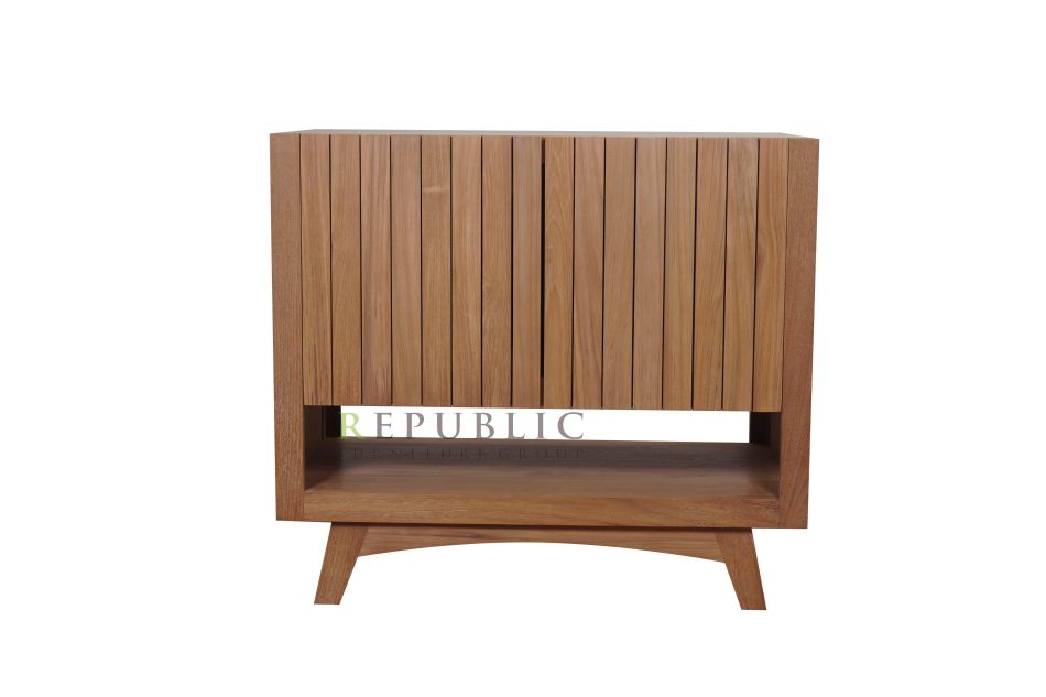 teak vanity