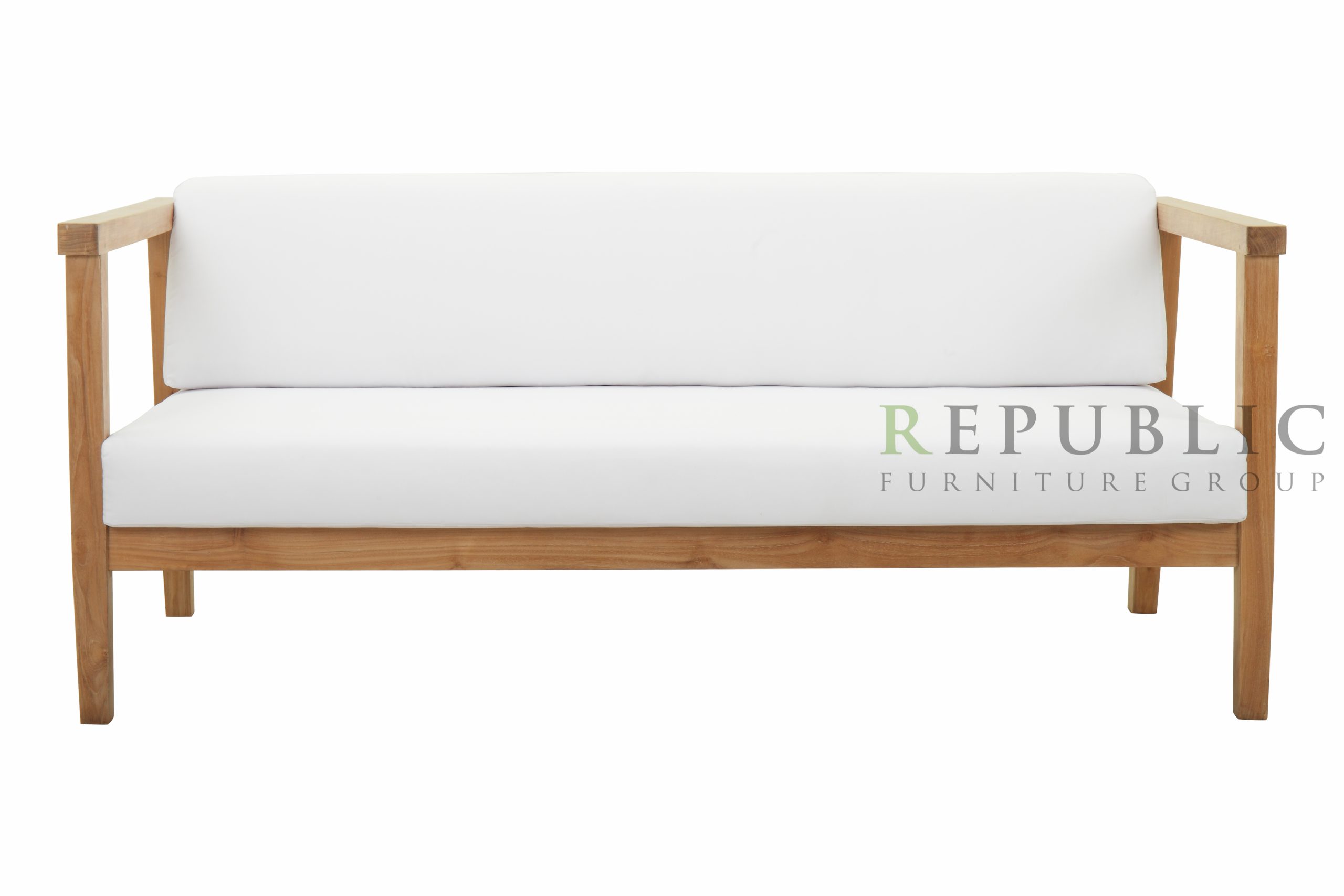 Teak Outdoor Love Seat Deep Seating Aurora