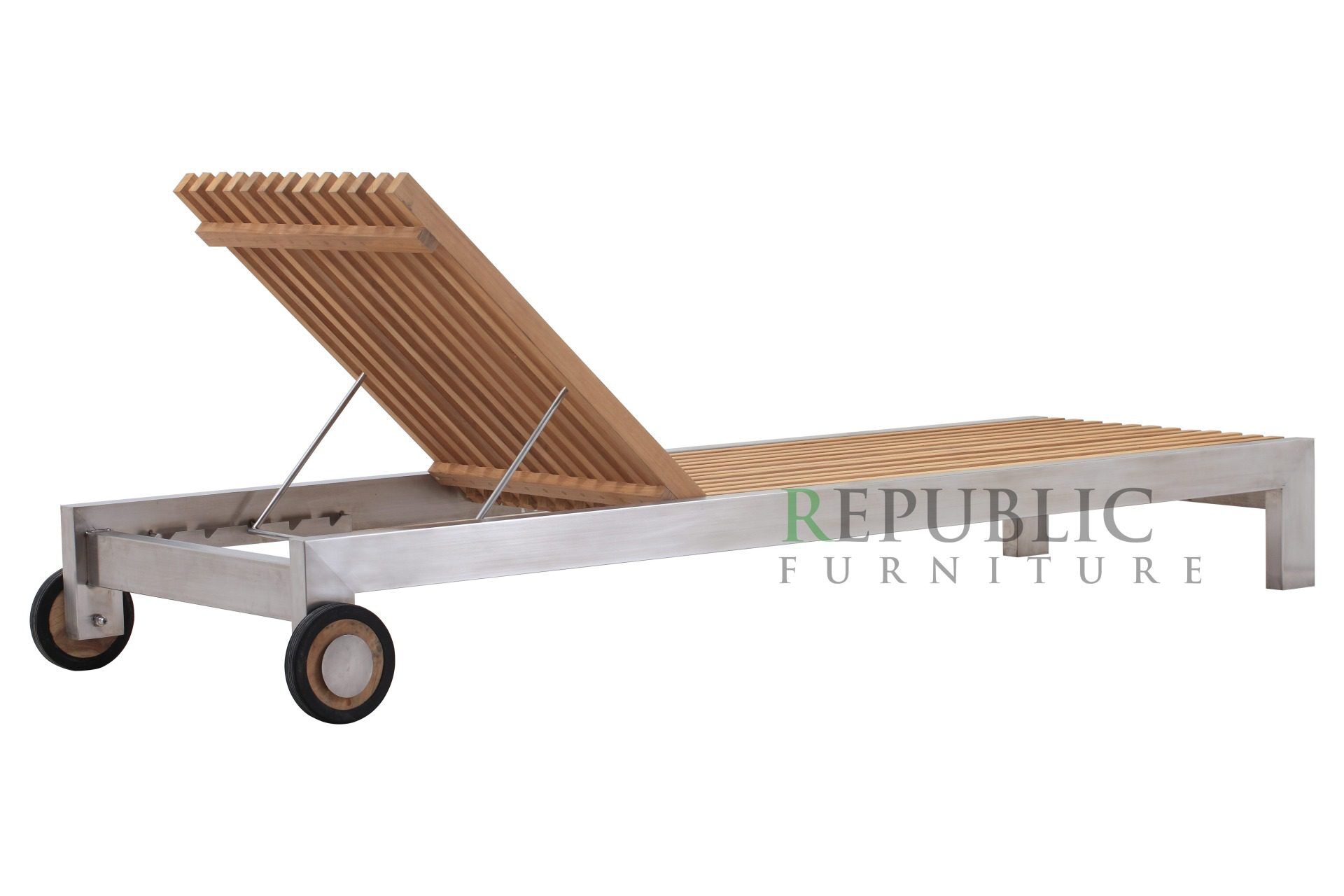 teak outdoor chaise lounge