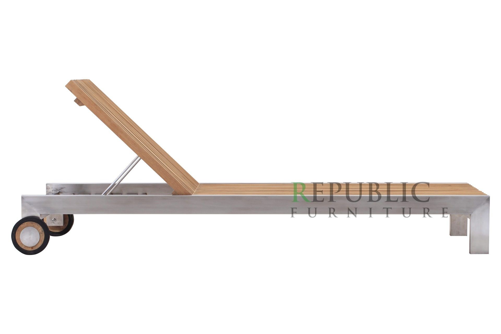 teak outdoor chaise lounge