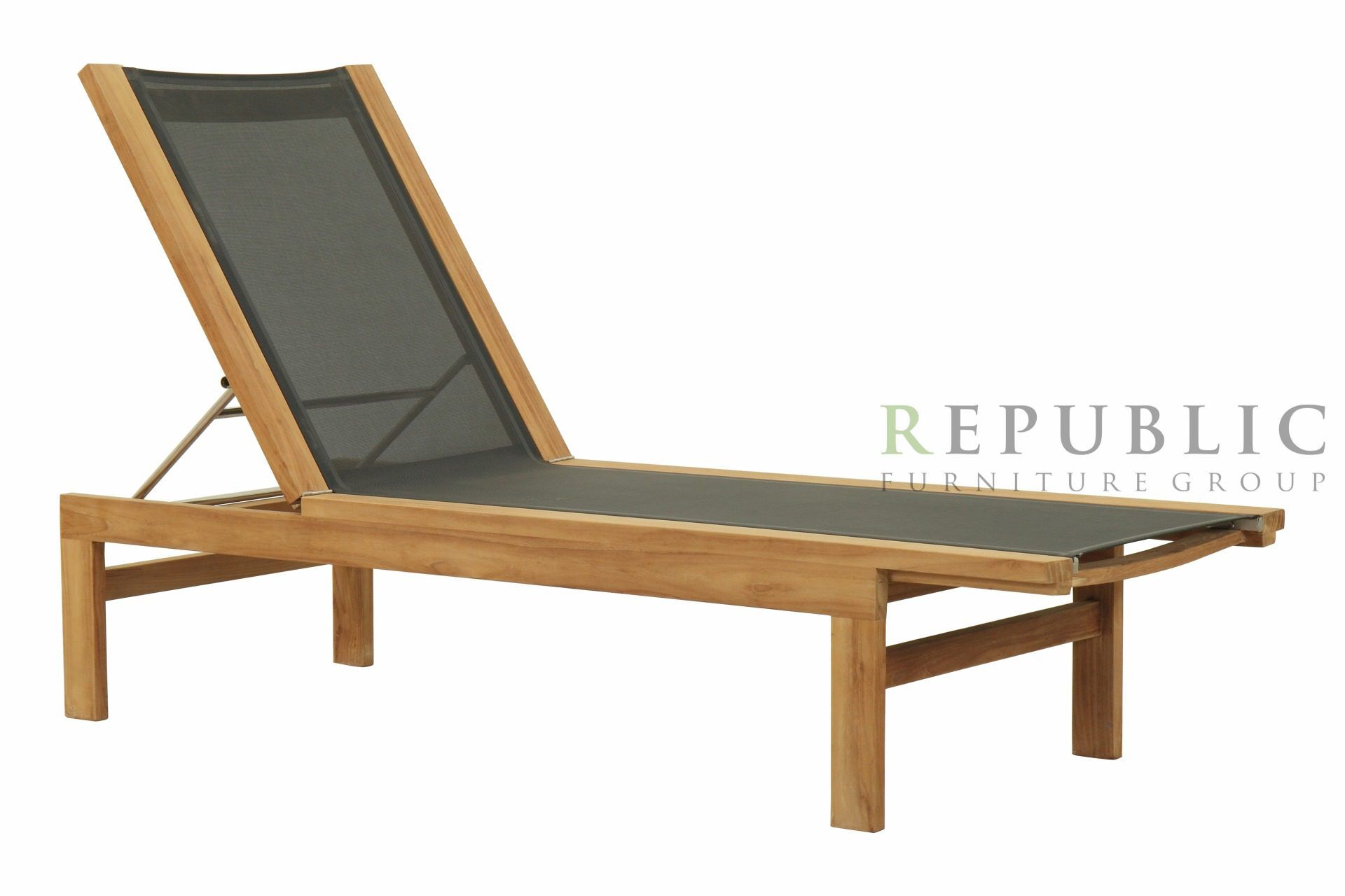 Teak Outdoor Sun Lounger Caicos