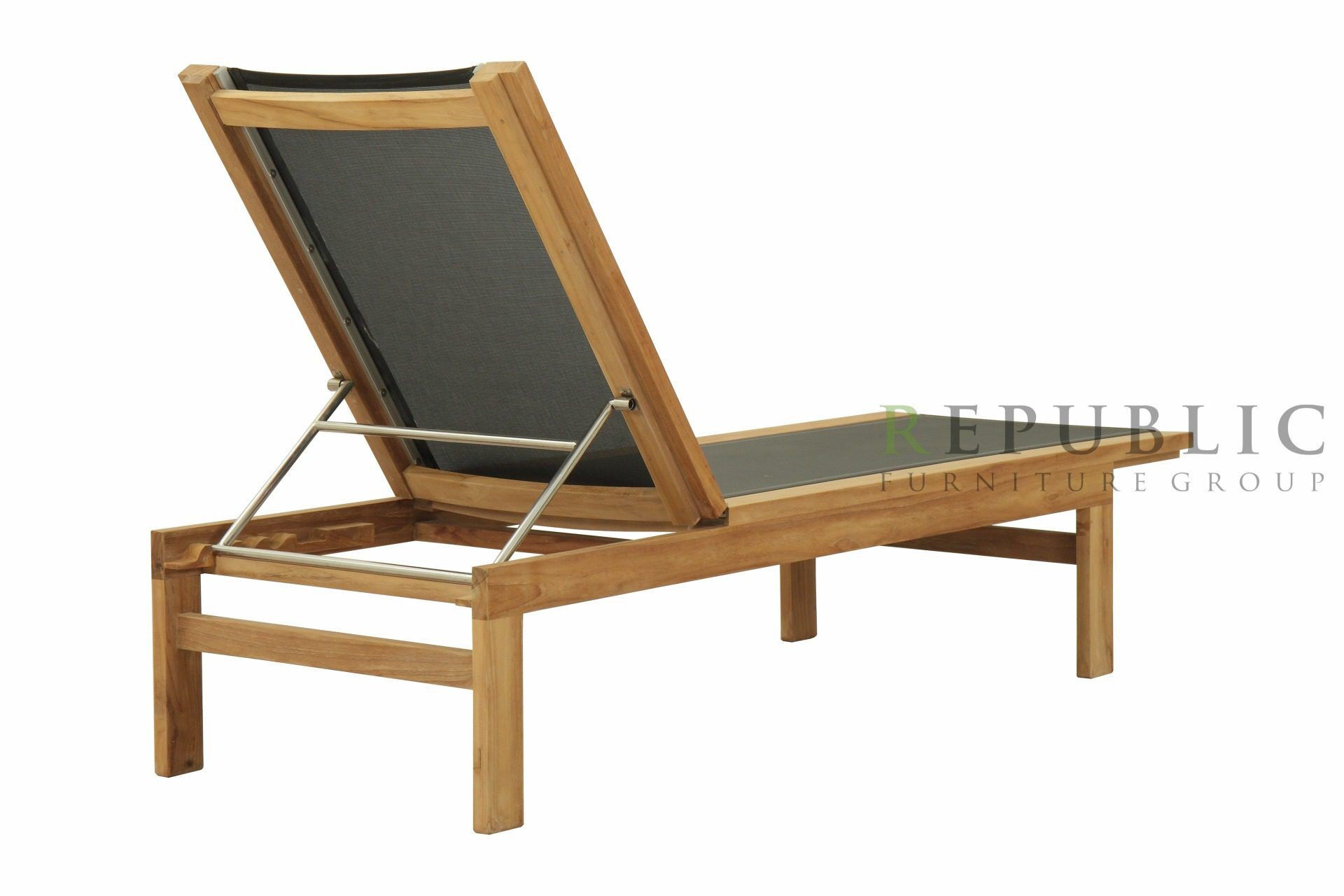teak outdoor chaise lounge