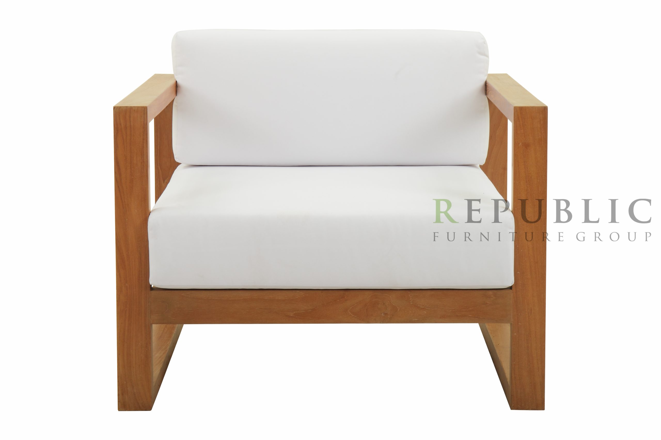 Teak Outdoor Single Deep Seating Drenthe