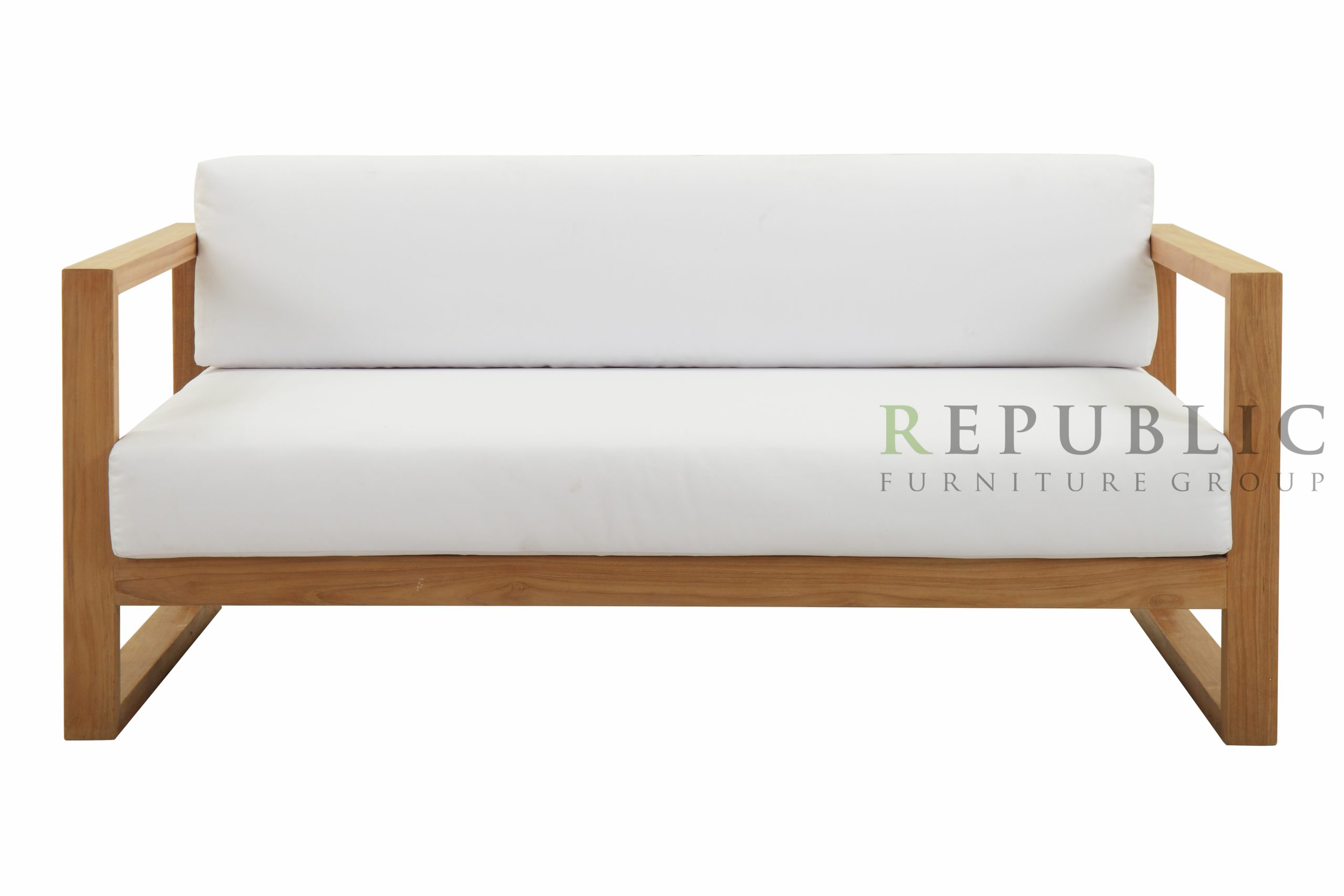 Teak Outdoor Love Seat Deep Seating Drenthe