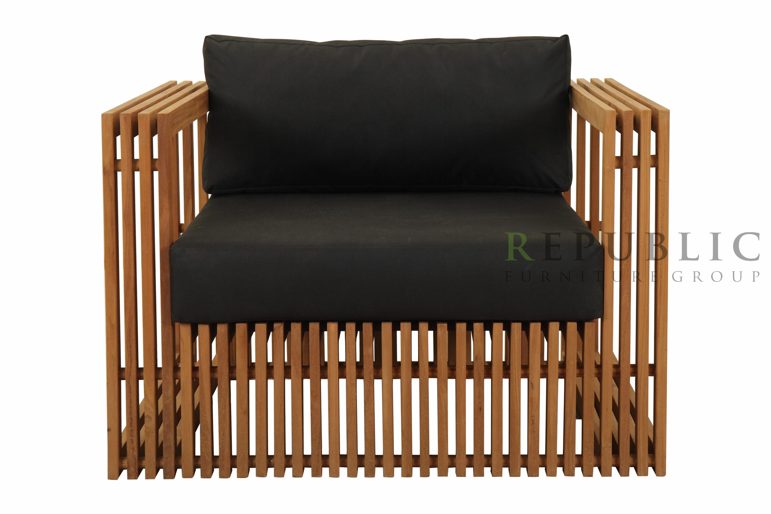 Teak Outdoor Single Deep Seating Geneve
