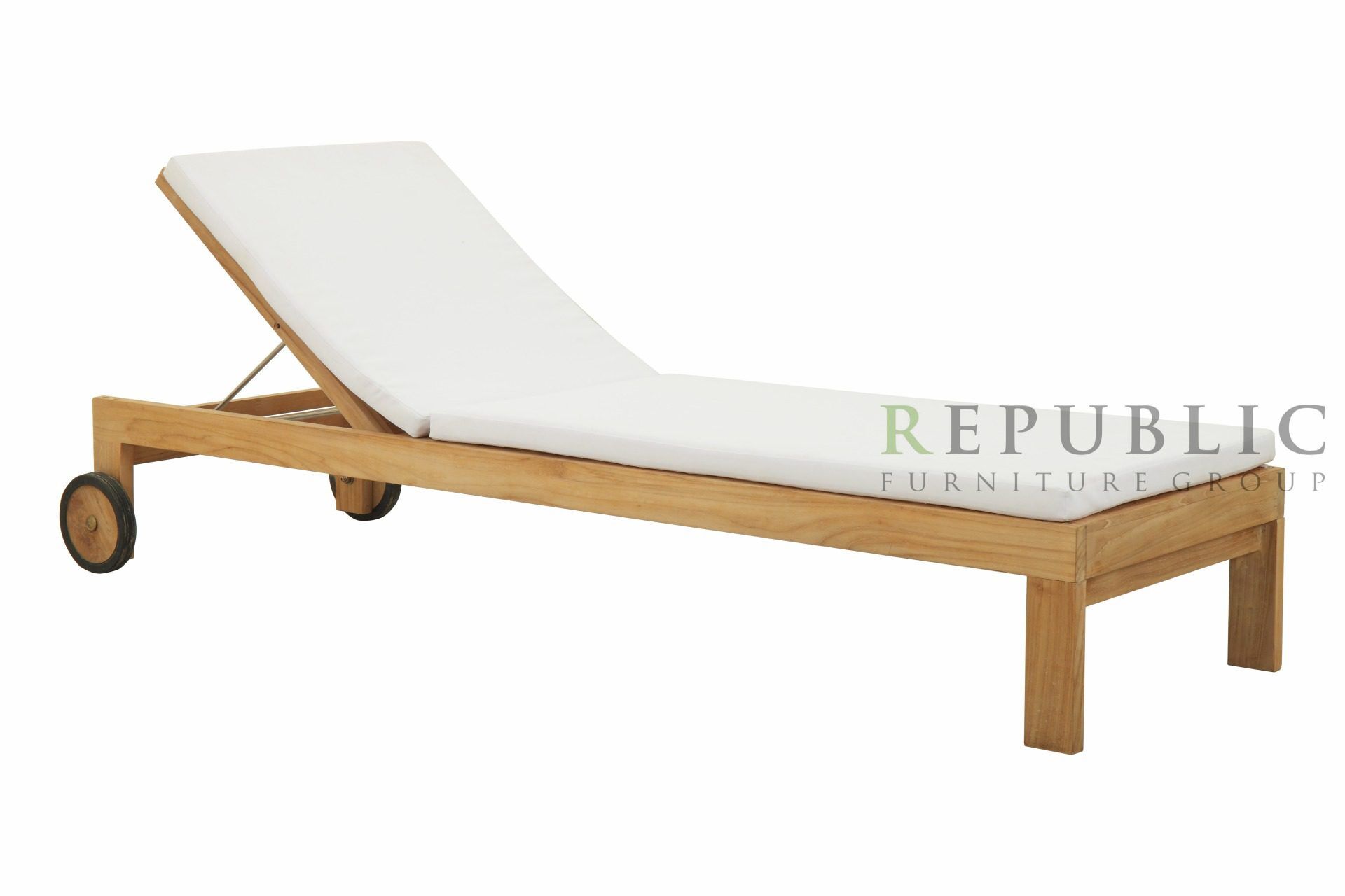 Teak Wood Outdoor Sun Lounger Matira