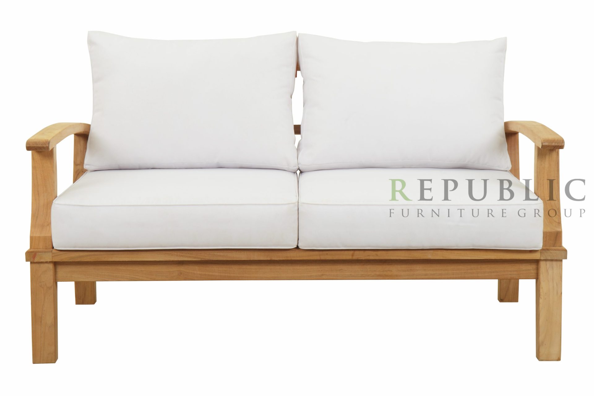 Teak Outdoor Love Seat Deep Seating Puebla