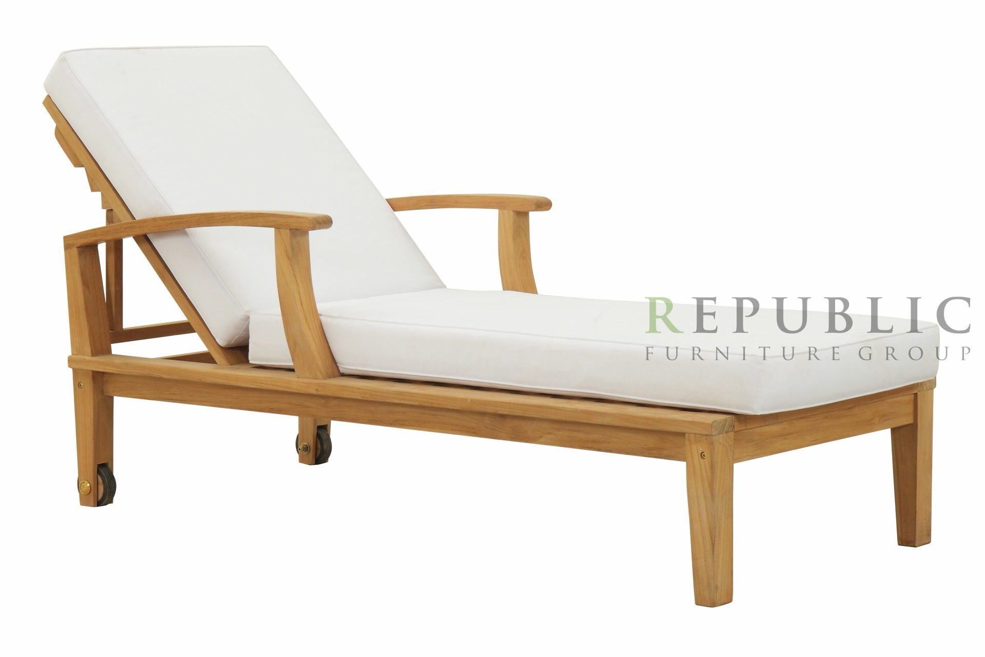 Teak Outdoor Sun Lounger Puebla