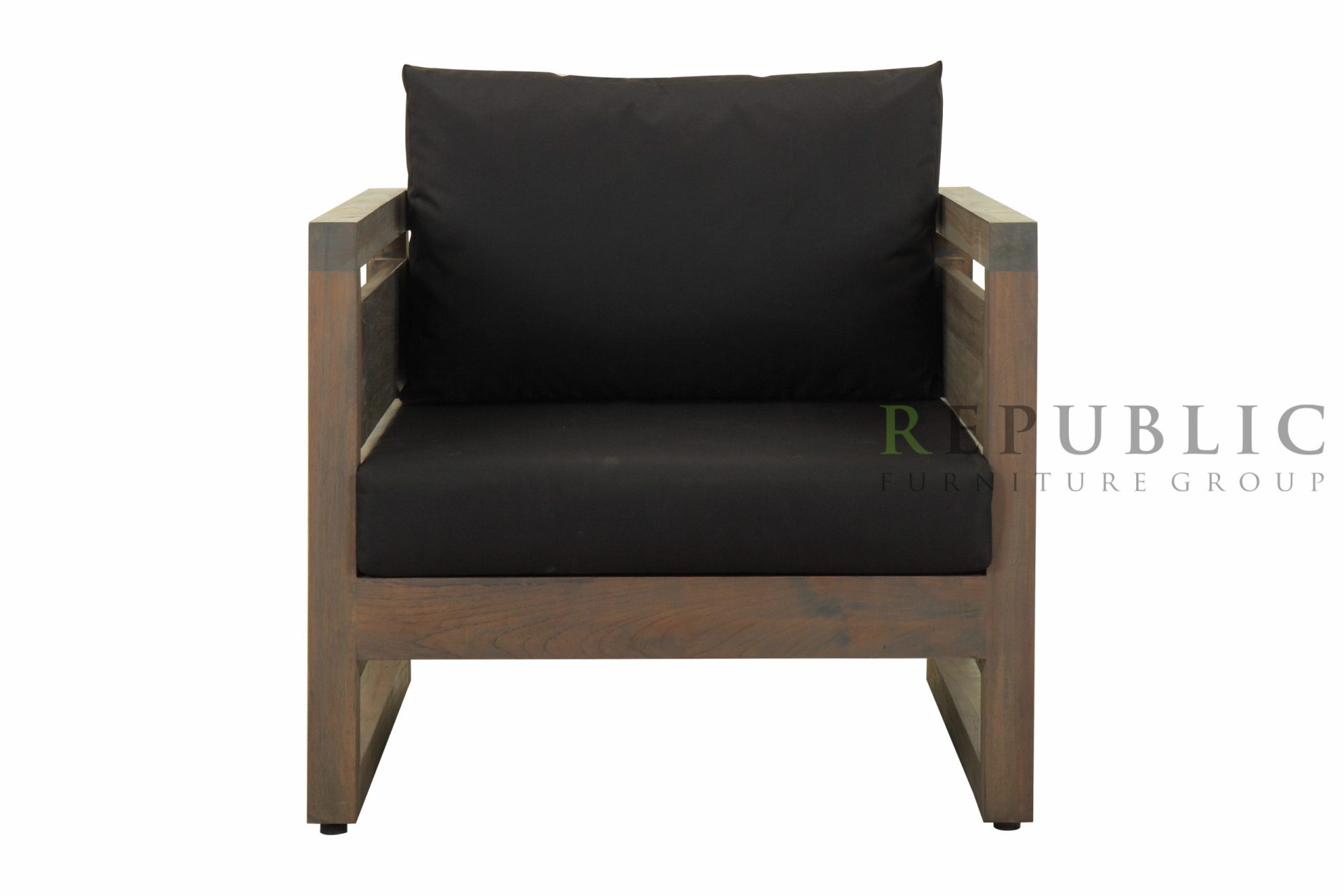 Teak Outdoor Single Deep Seating Ventura