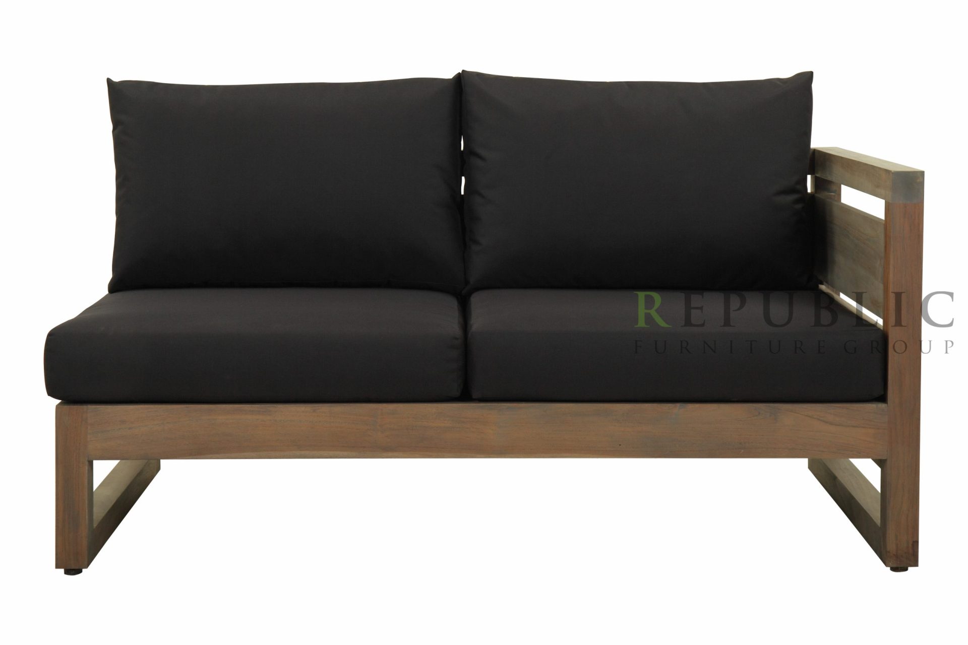 Teak Outdoor Left Double Deep Seater Ventura