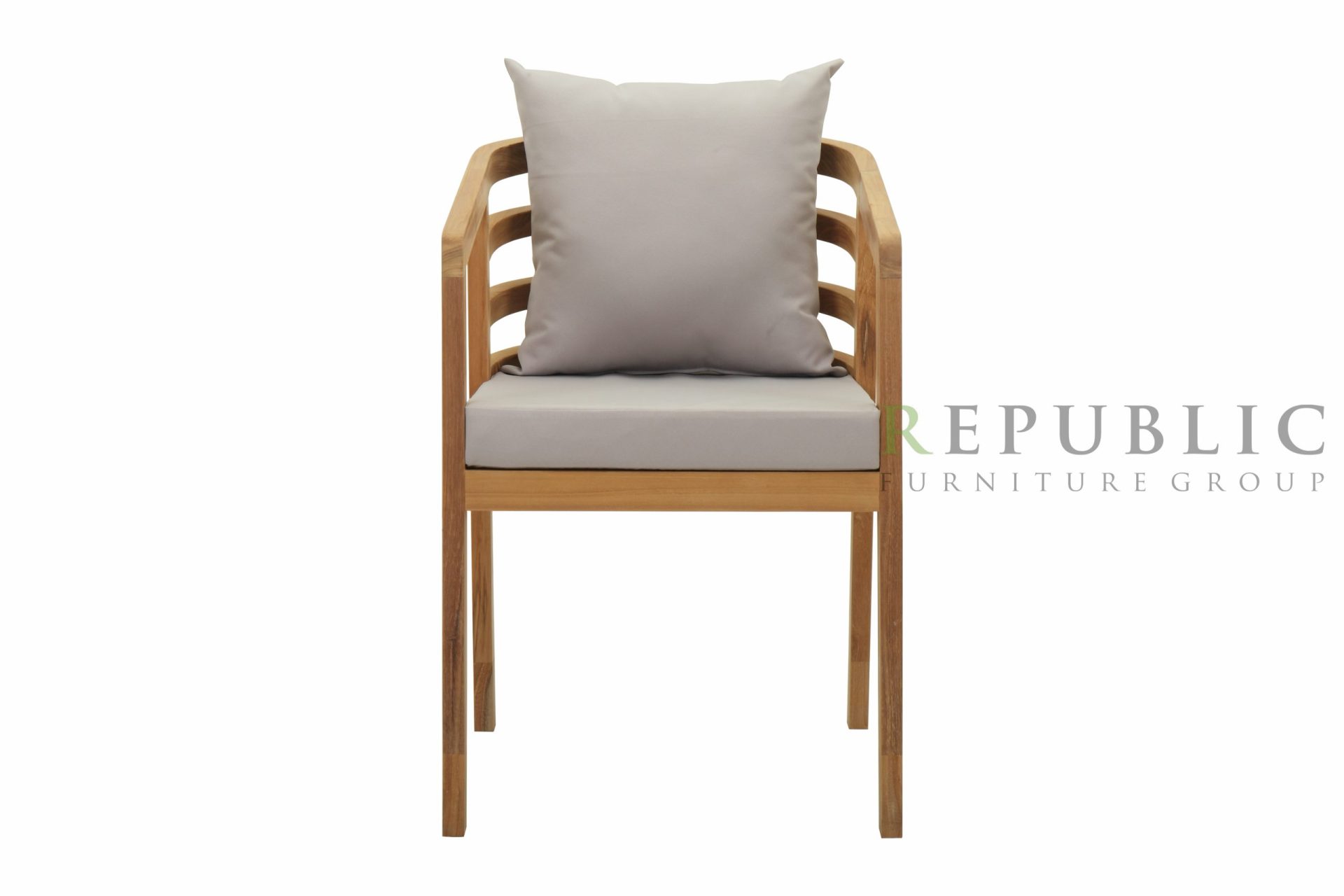 Teak Outdoor Armed Dining Chair Vista Dining