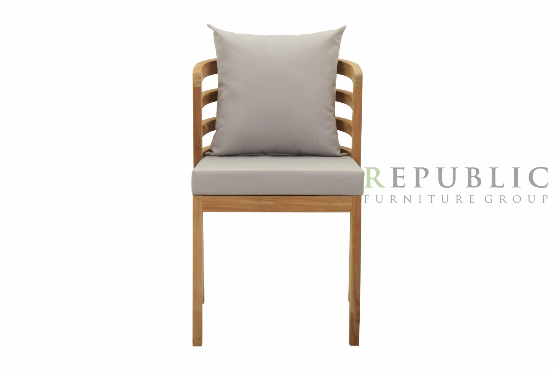 Teak Outdoor Armless Dining Chair Vista Dining