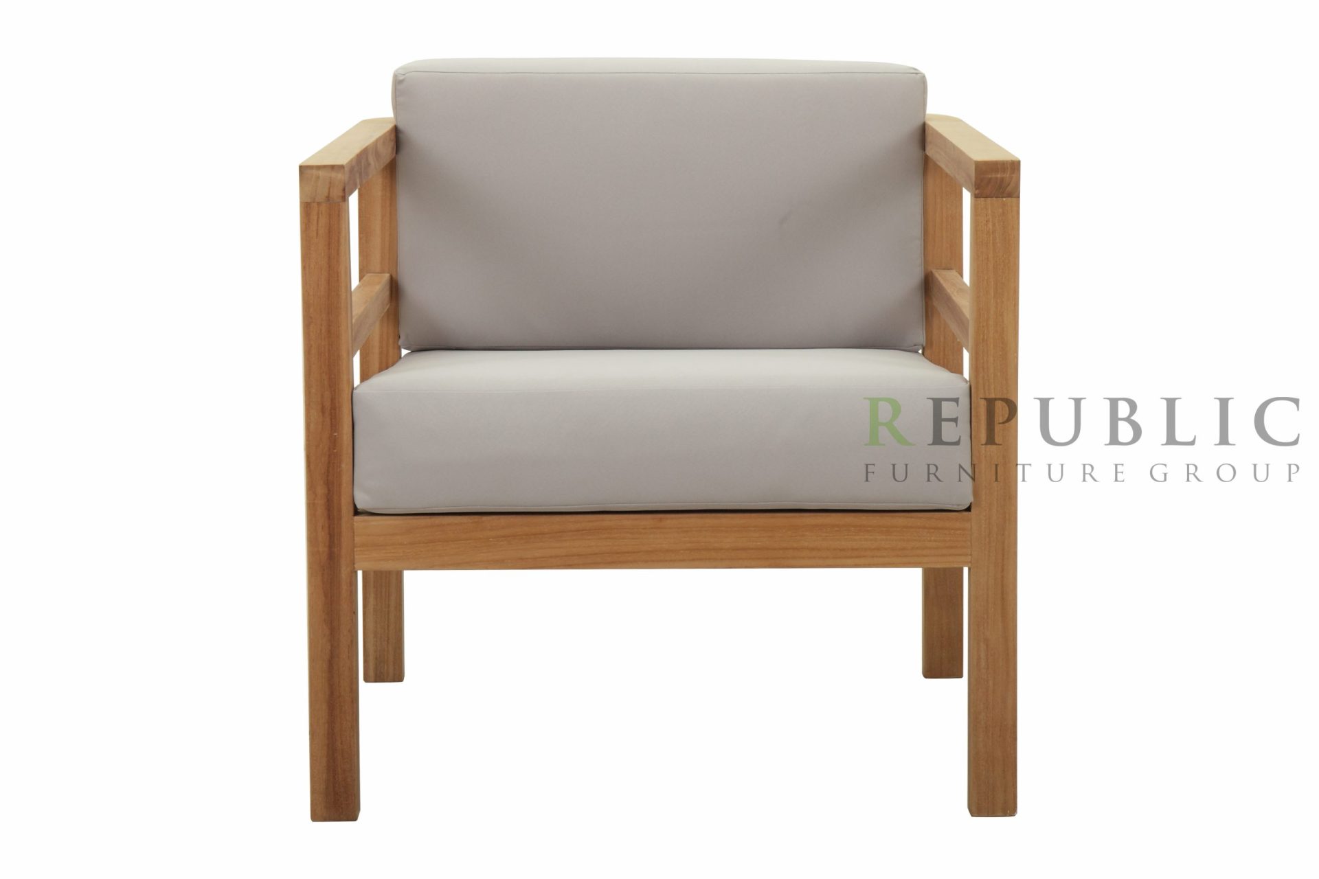 Teak Outdoor Single Deep Seating Vista
