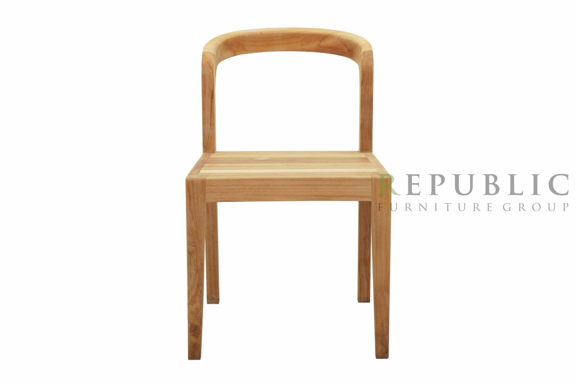 Teak Outdoor Armless Dining Chair Wales Dining