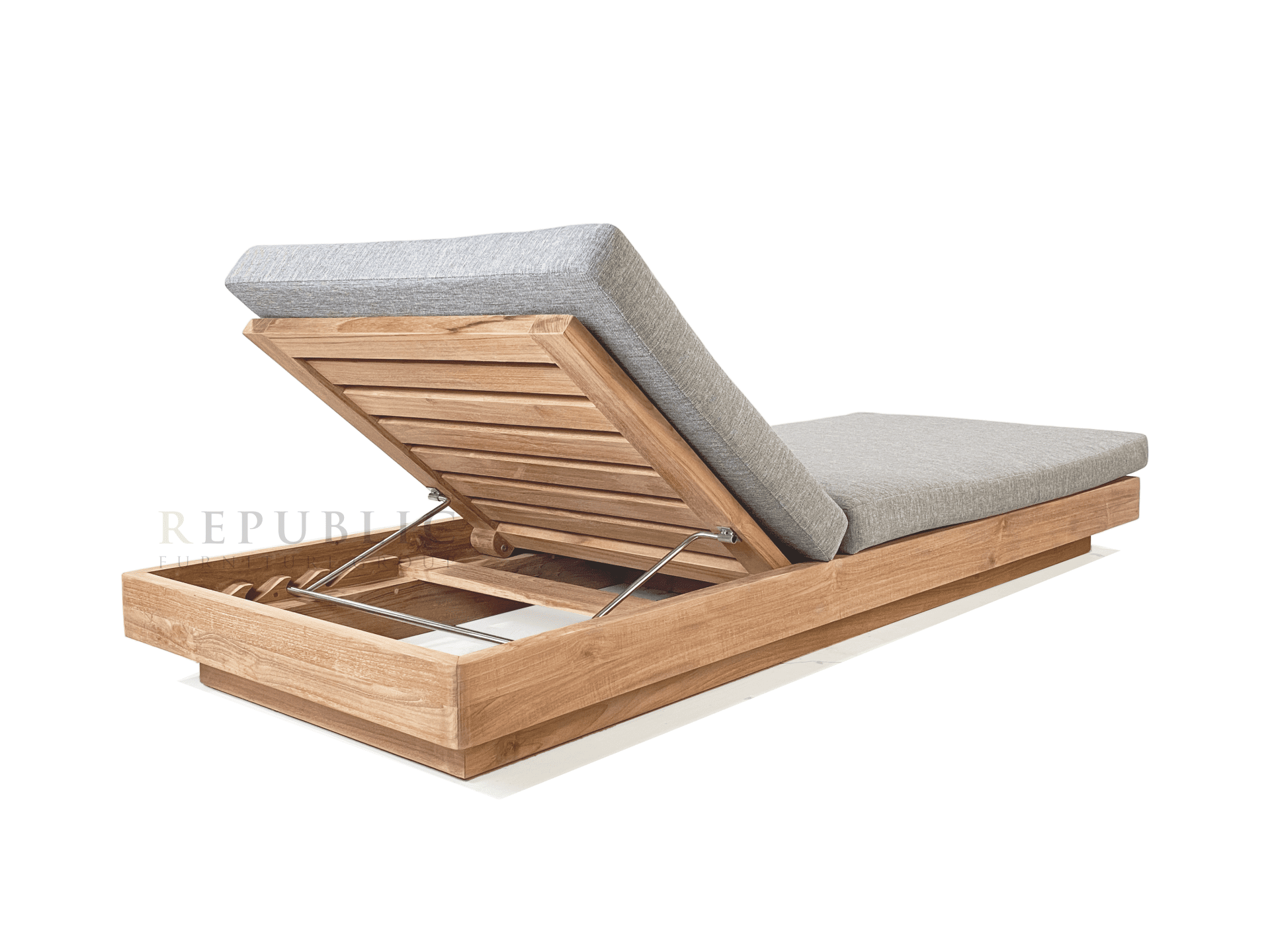 teak lounger
