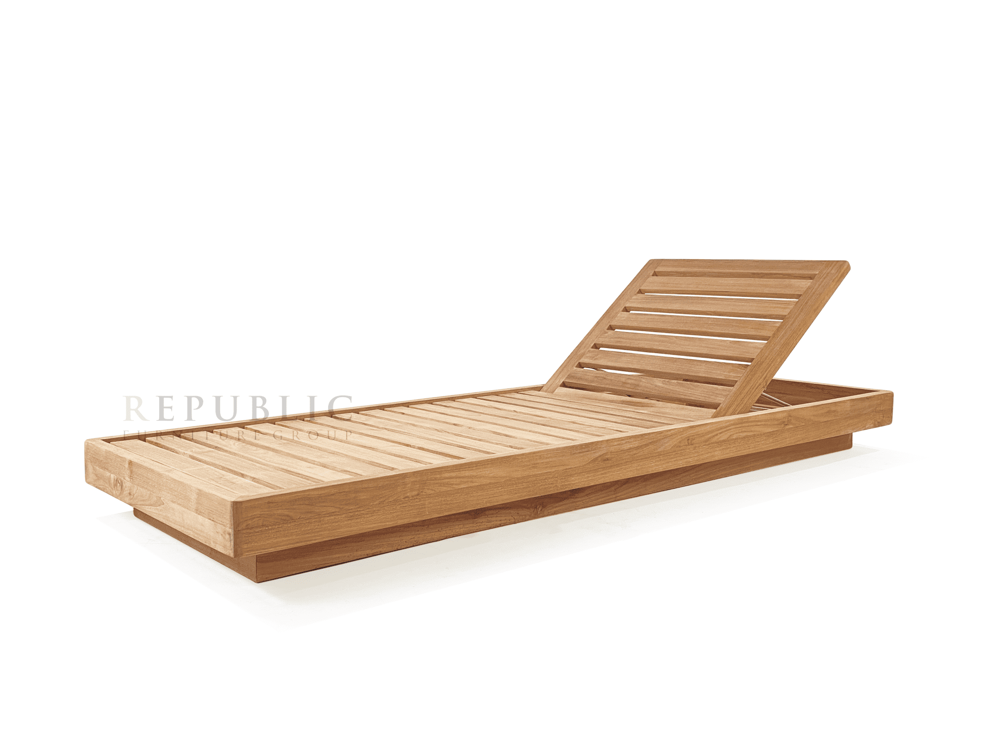 teak lounger