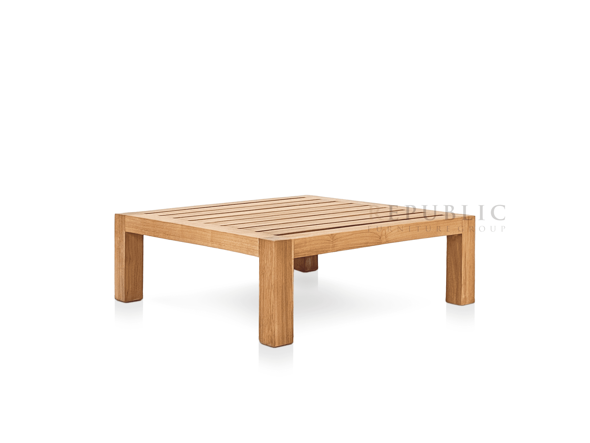 teak coffee table
