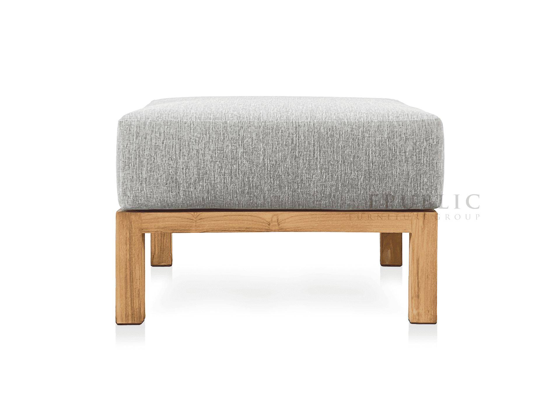 Teak Outdoor Ottoman Haraka