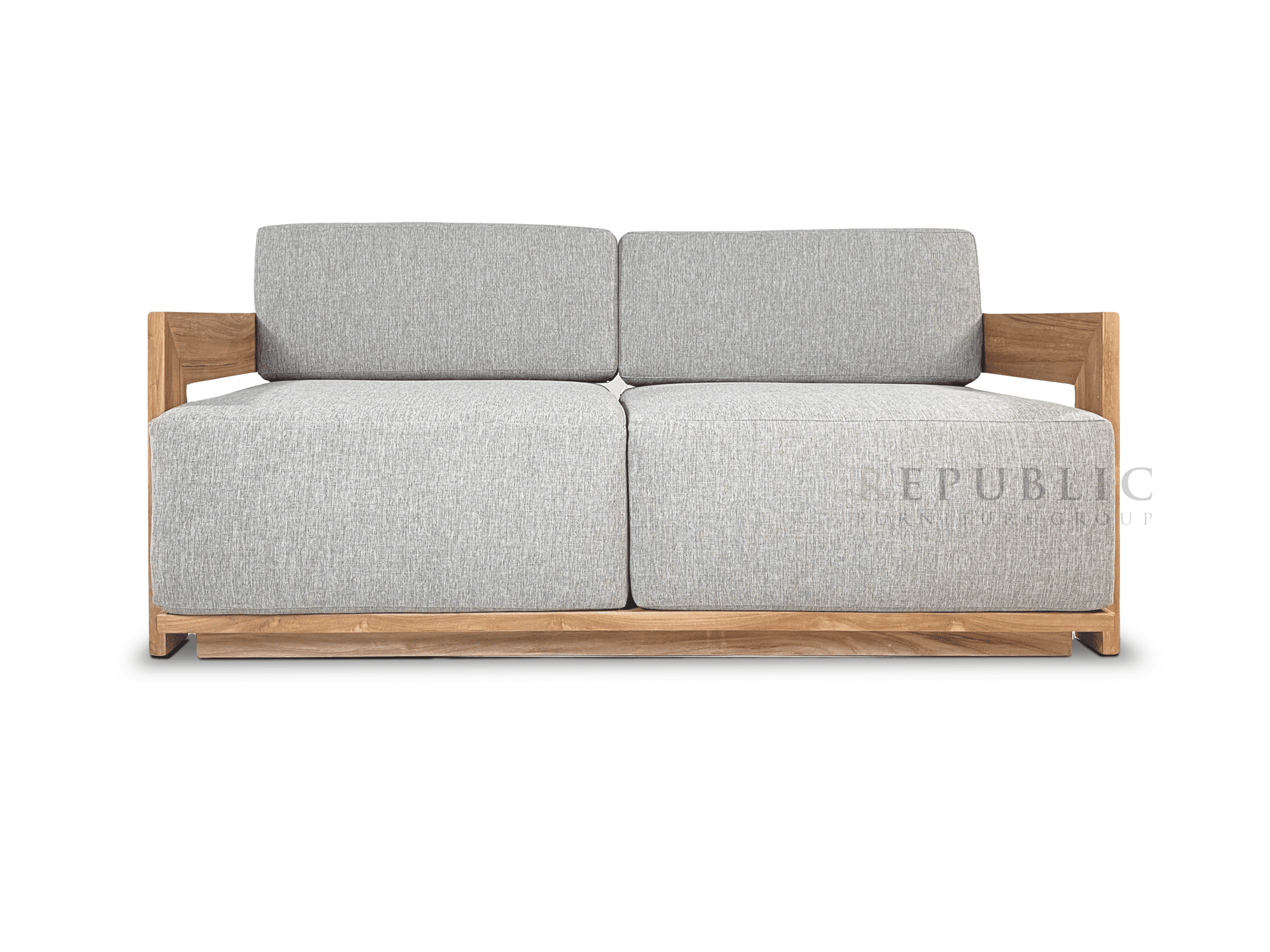 Teak Outdoor Love Seat Deep Seating Ananta