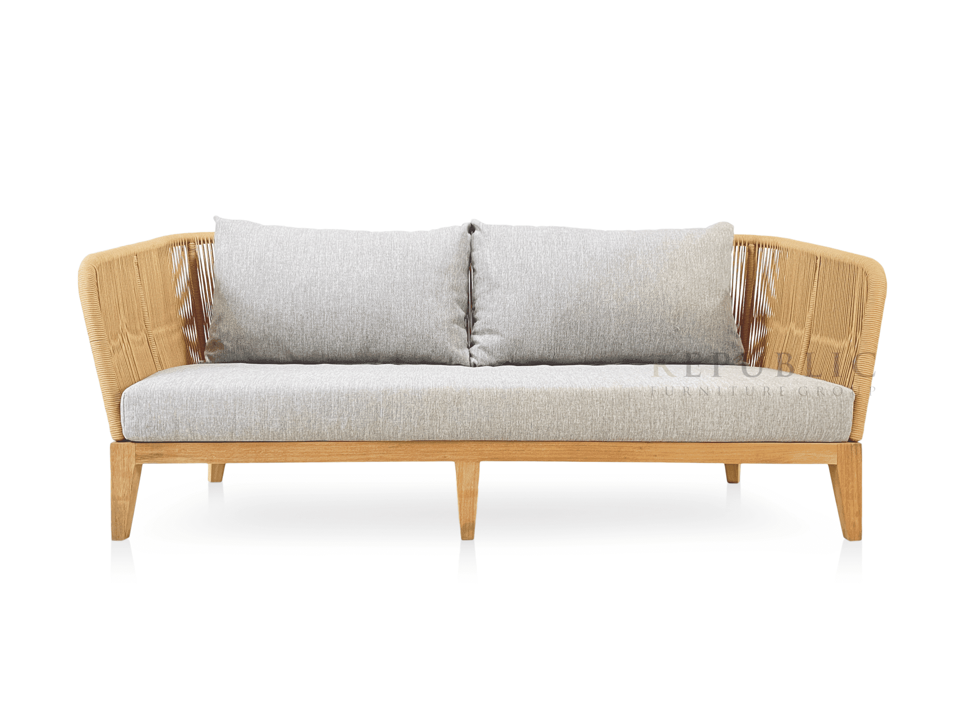 Teak Outdoor Love Seat Deep Seating Anabela