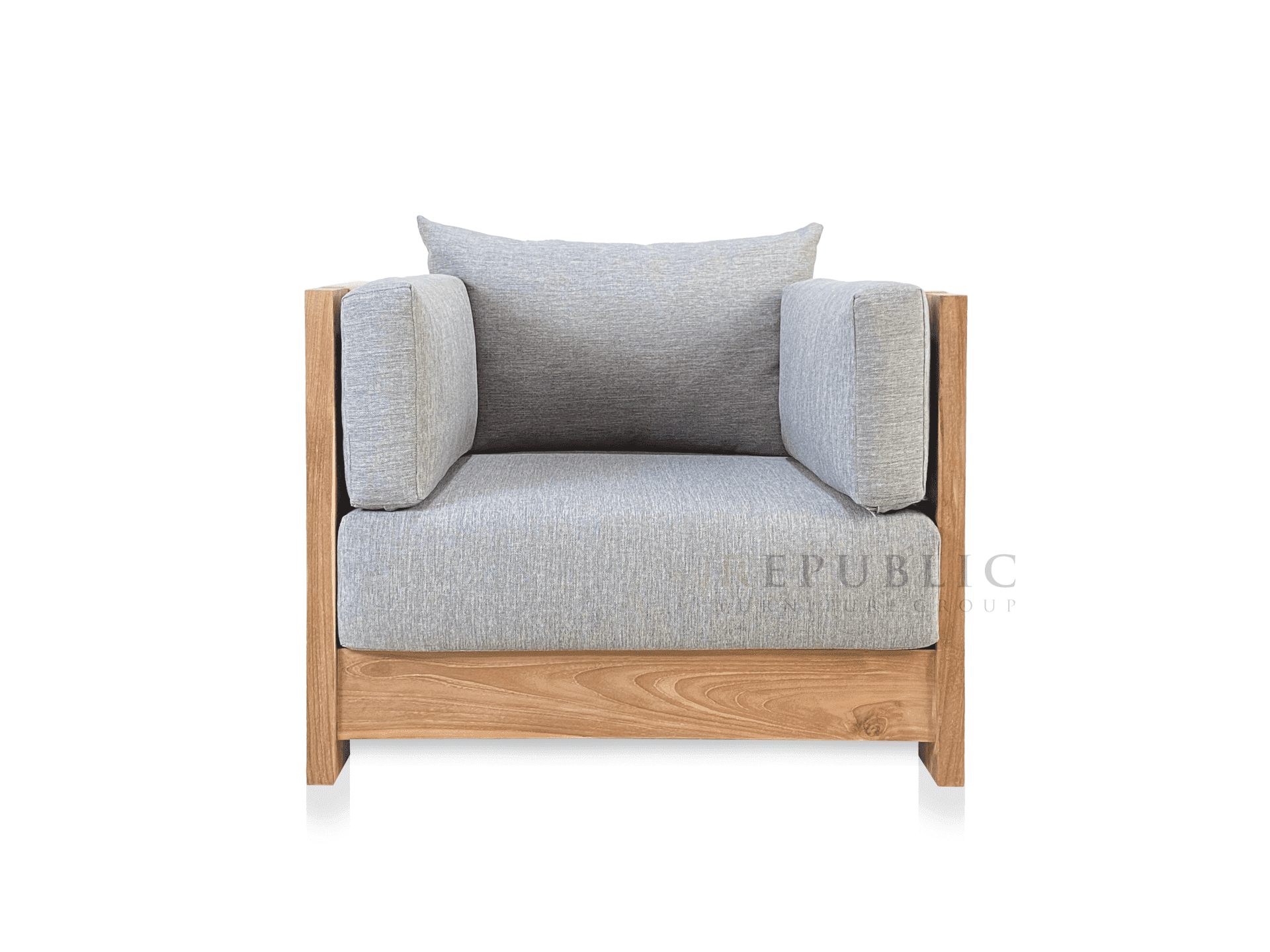 Teak Outdoor Single Deep Seating Dama