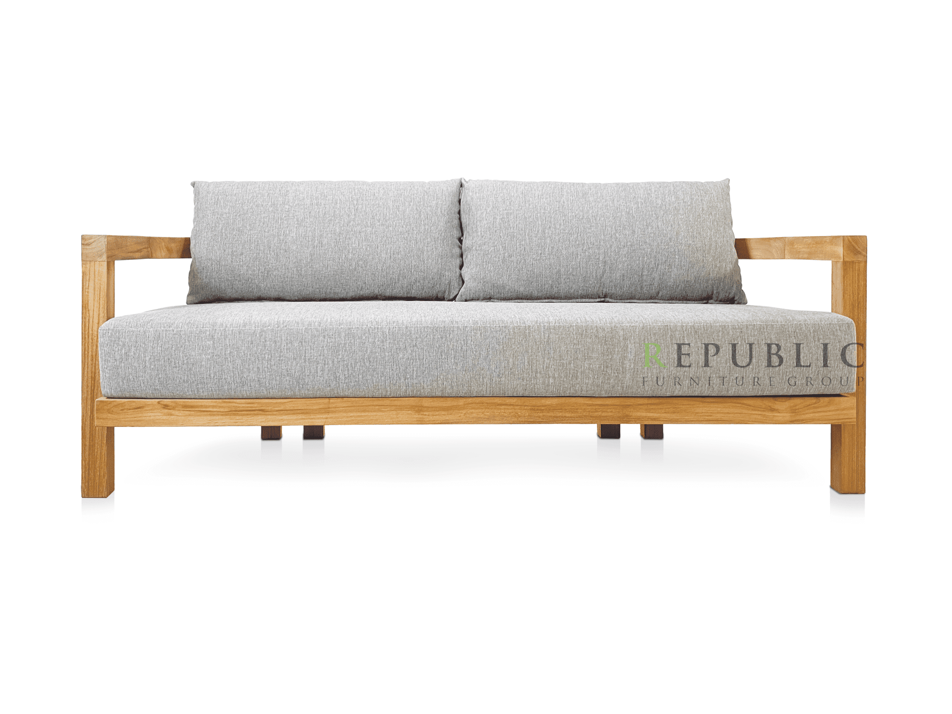 Teak Outdoor Love Seat Deep Seating Haraka