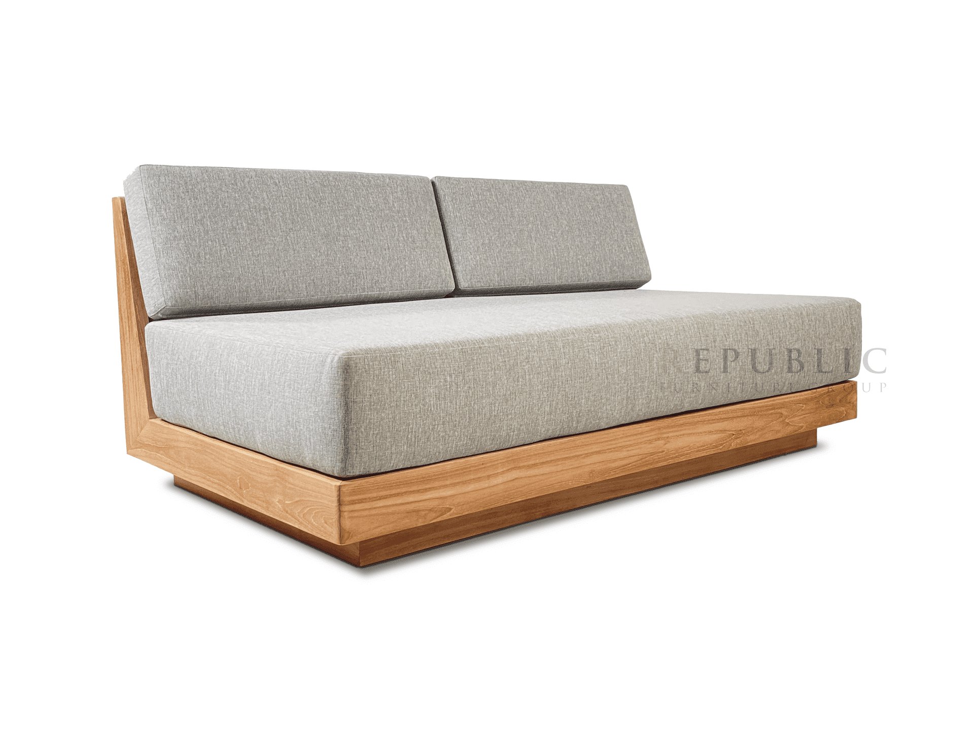 Teak Outdoor Love Seat Deep Seating Calya