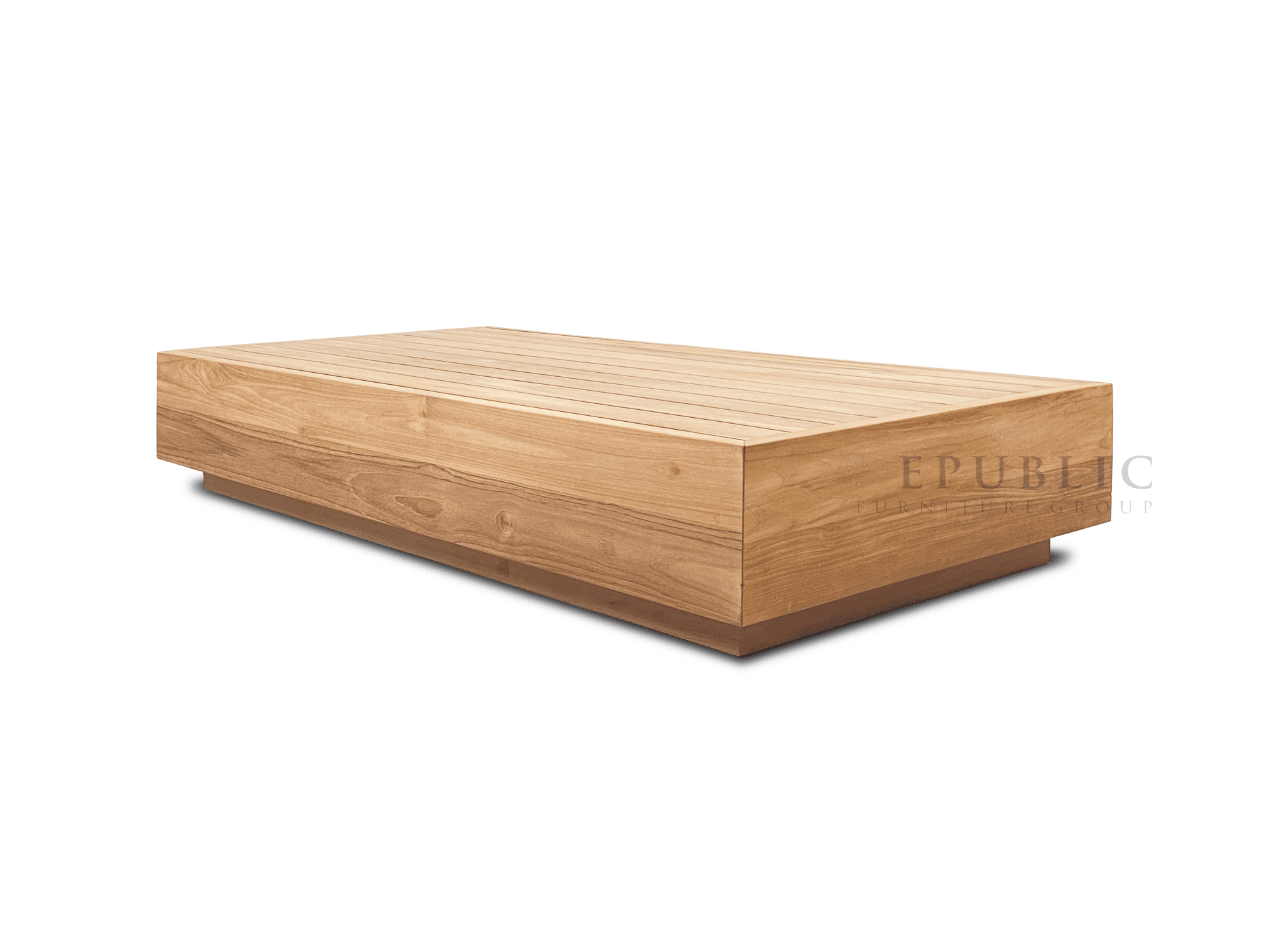 teak wood coffee table