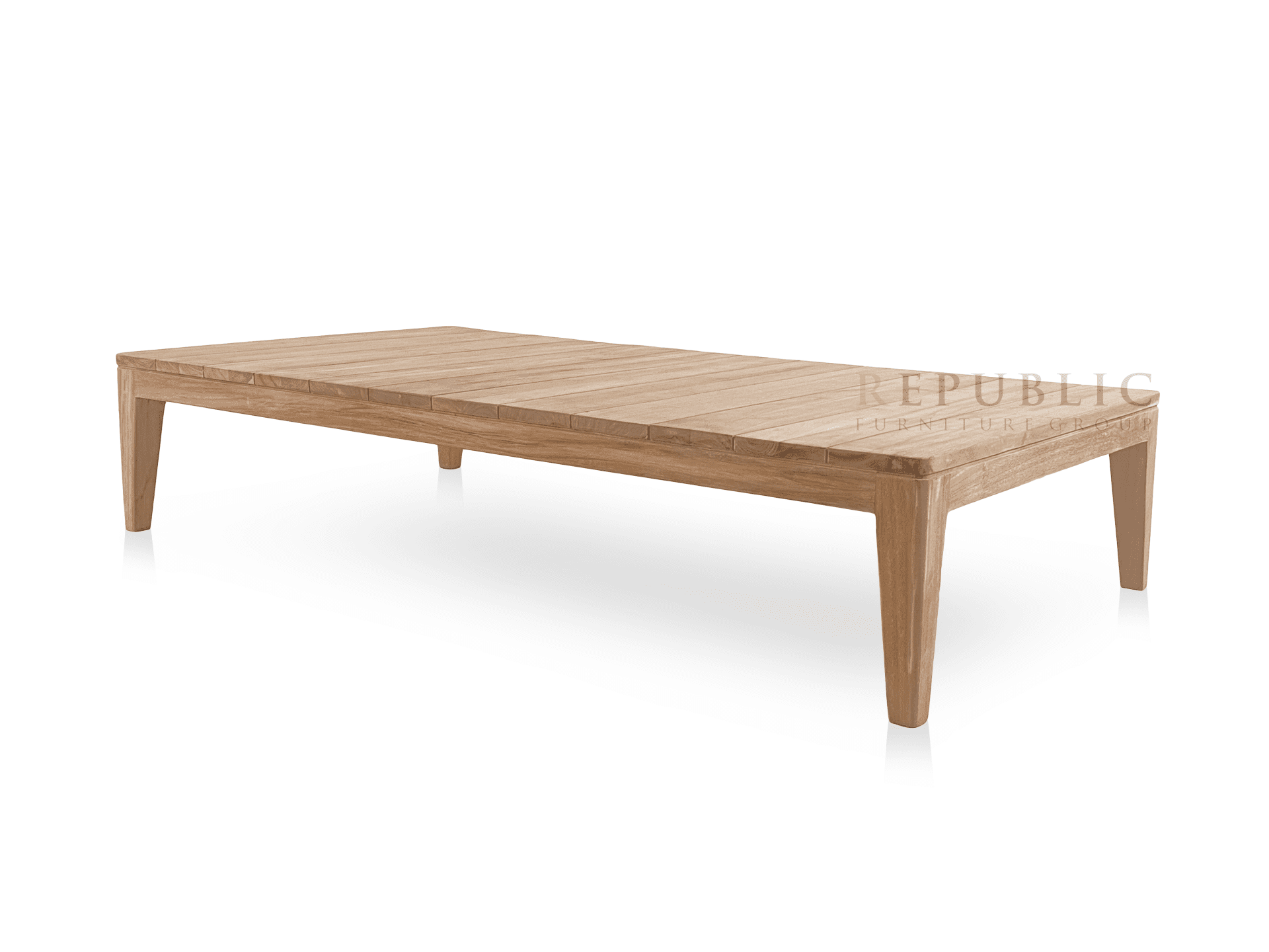 teak wood coffee table