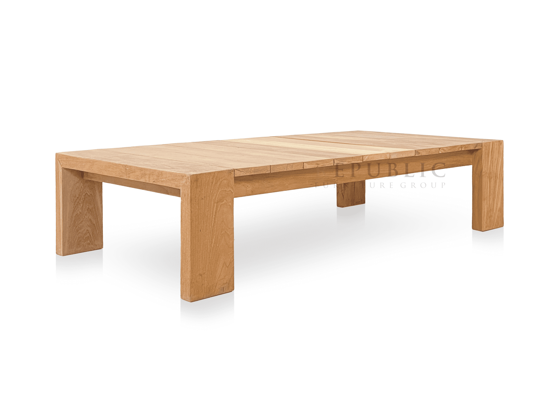 teak wood outdoor table