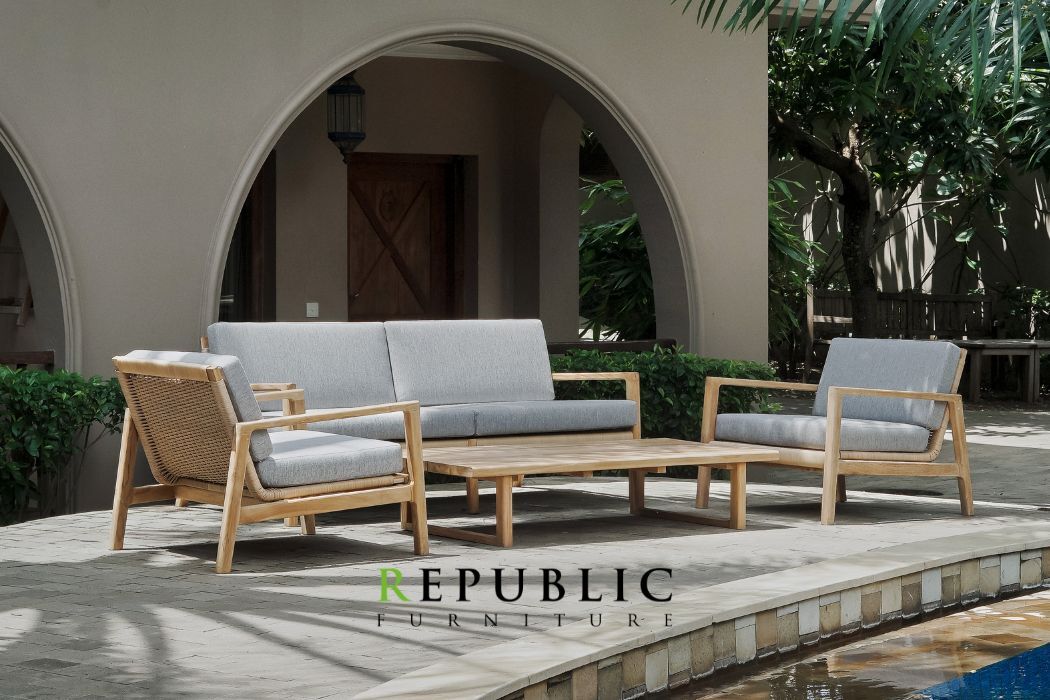 teak acira outdoor furniture set