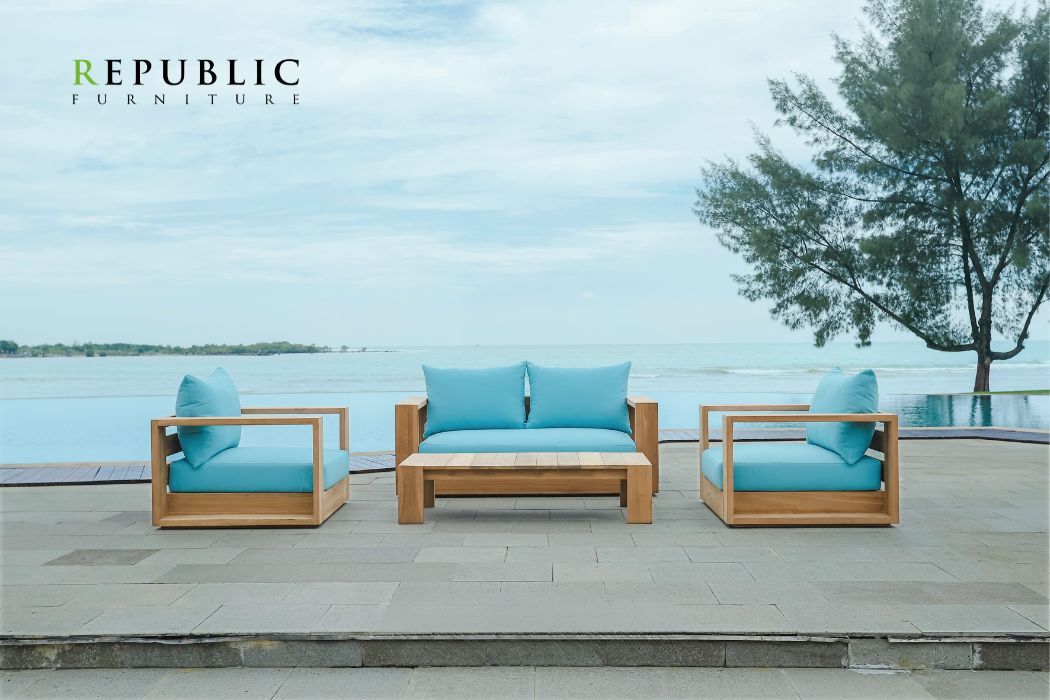 teak wood patio set kosa outdoor