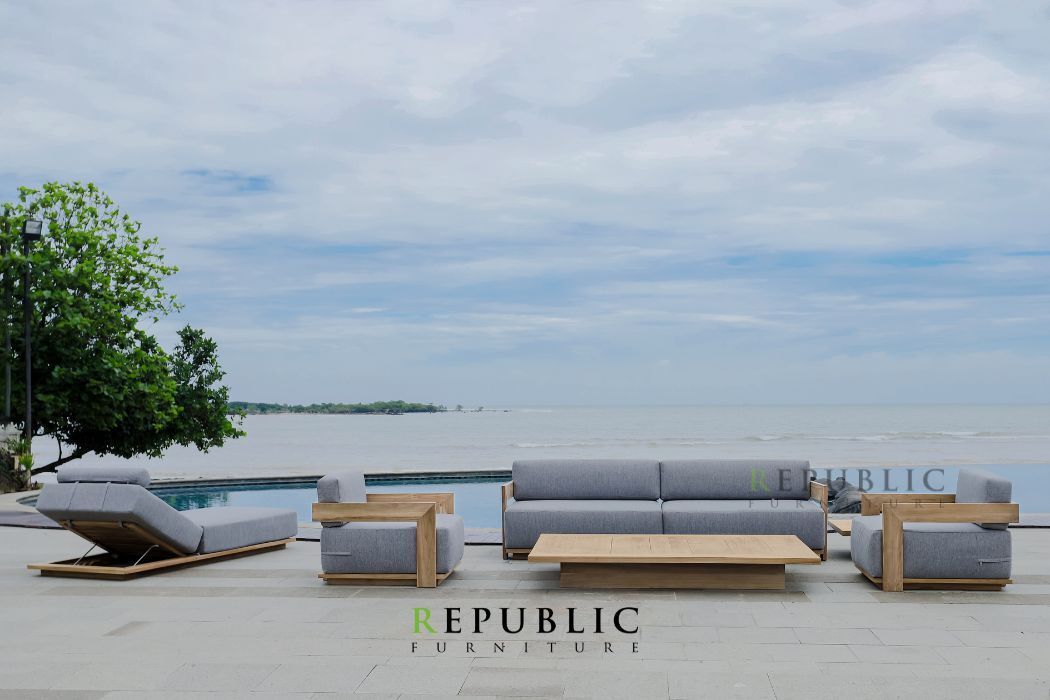 teak wood patio furniture set ananta outdoor