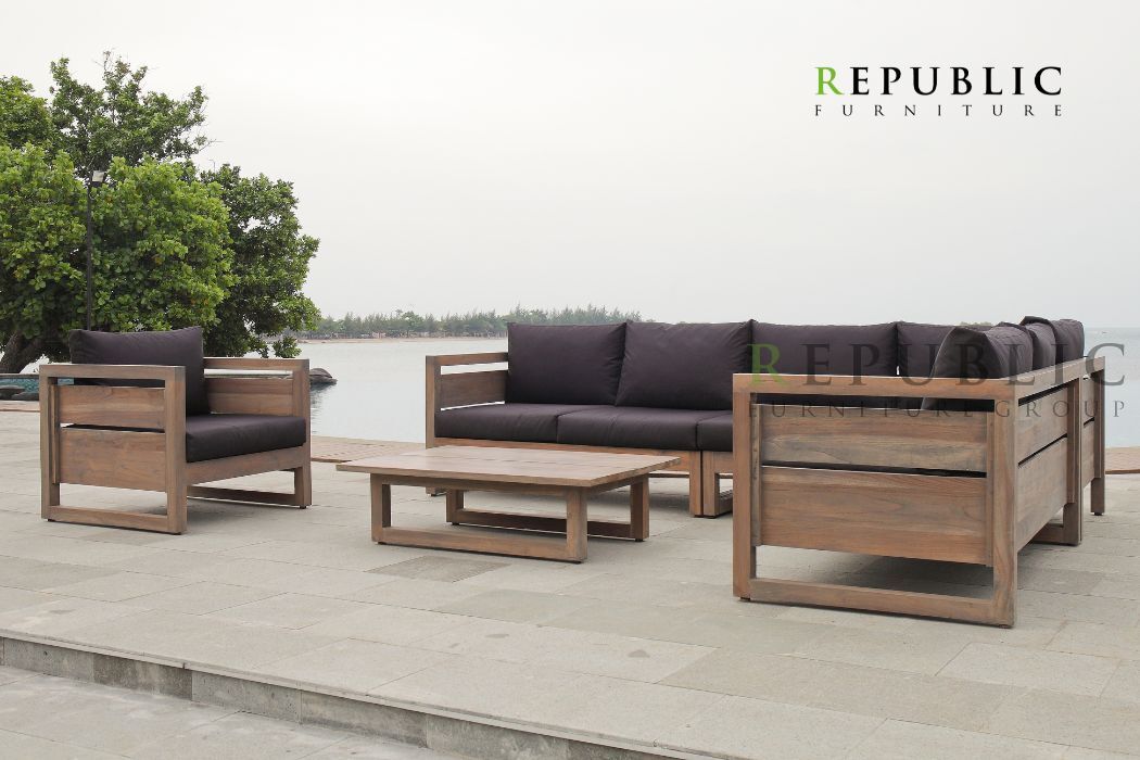 teak wood beach set venture outdoor set
