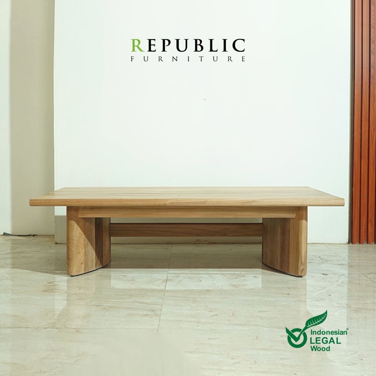 teak indoor coffee table