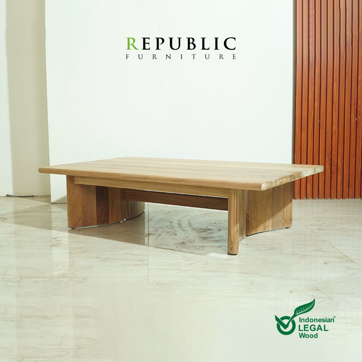 teak indoor coffee table