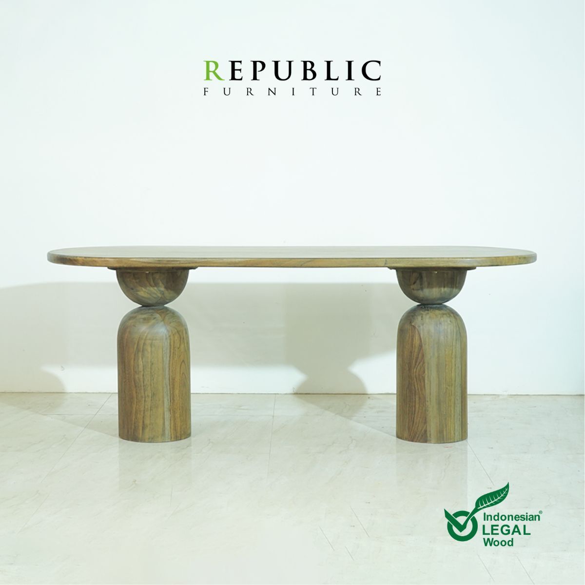 teak indoor dining table