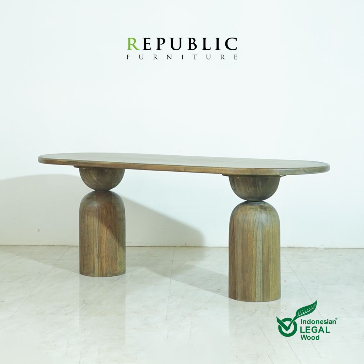 teak indoor dining table