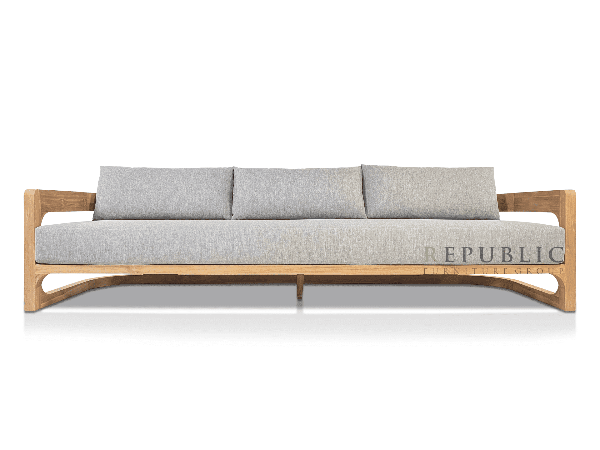 Teak Outdoor Three Seat Deep Seating Dakara
