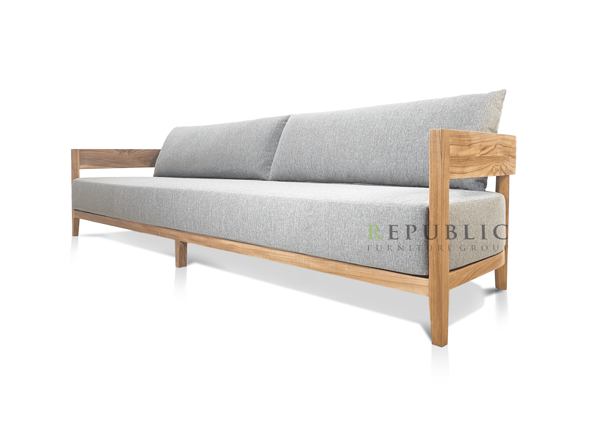 outdoor sofa teak